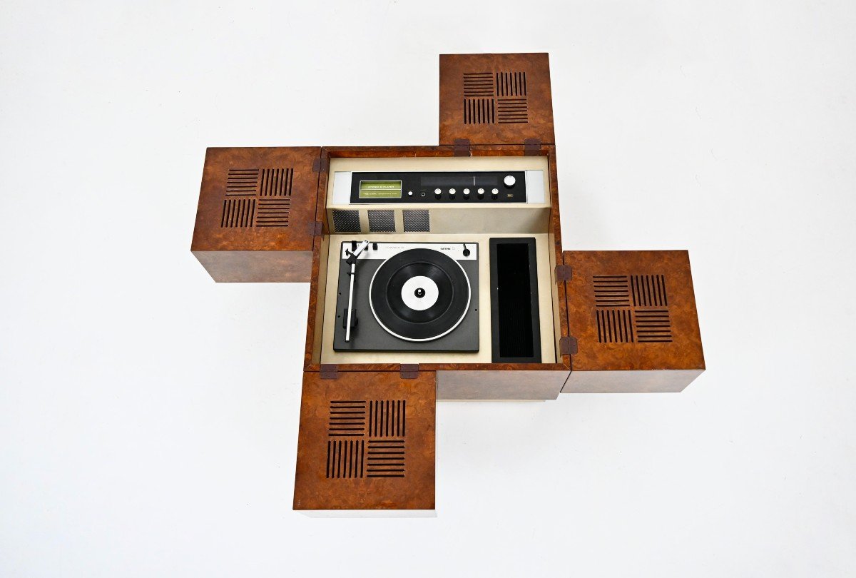 Lecteur De Disques Stéréo Playbox De Philips Et Medea, 1974-photo-4