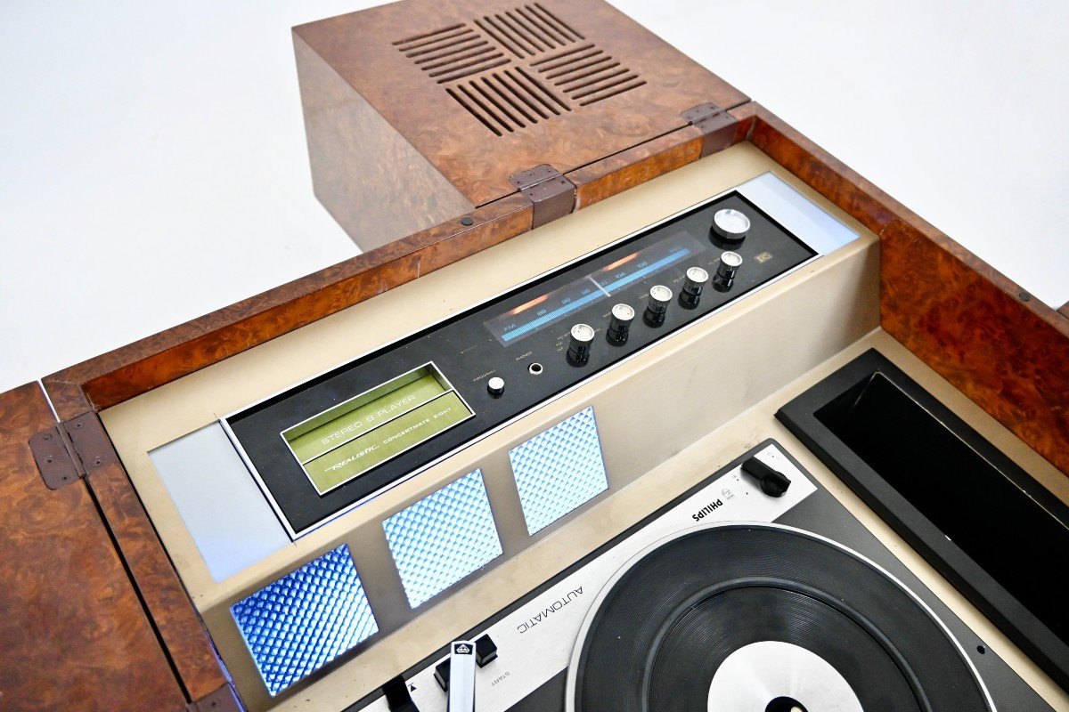 Lecteur De Disques Stéréo Playbox De Philips Et Medea, 1974-photo-4