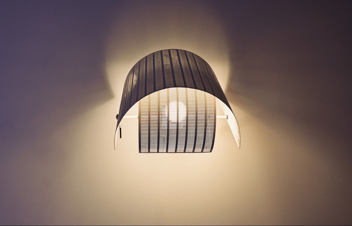 Shogun Wall Lamp By Mario Botta For Artemide, 1980s-photo-2