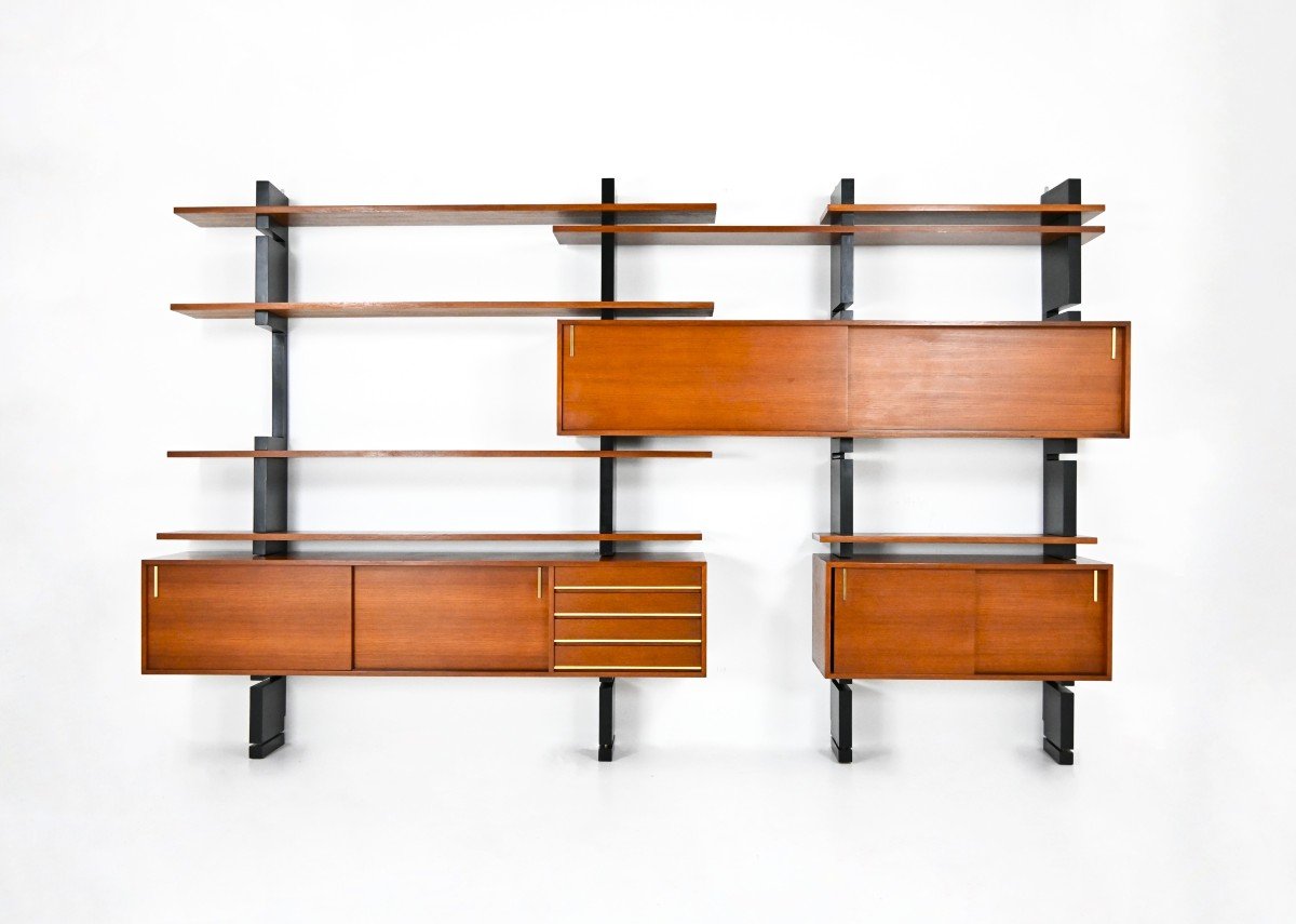 “extenso” Bookcase By Amma Torino, 1960s-photo-2