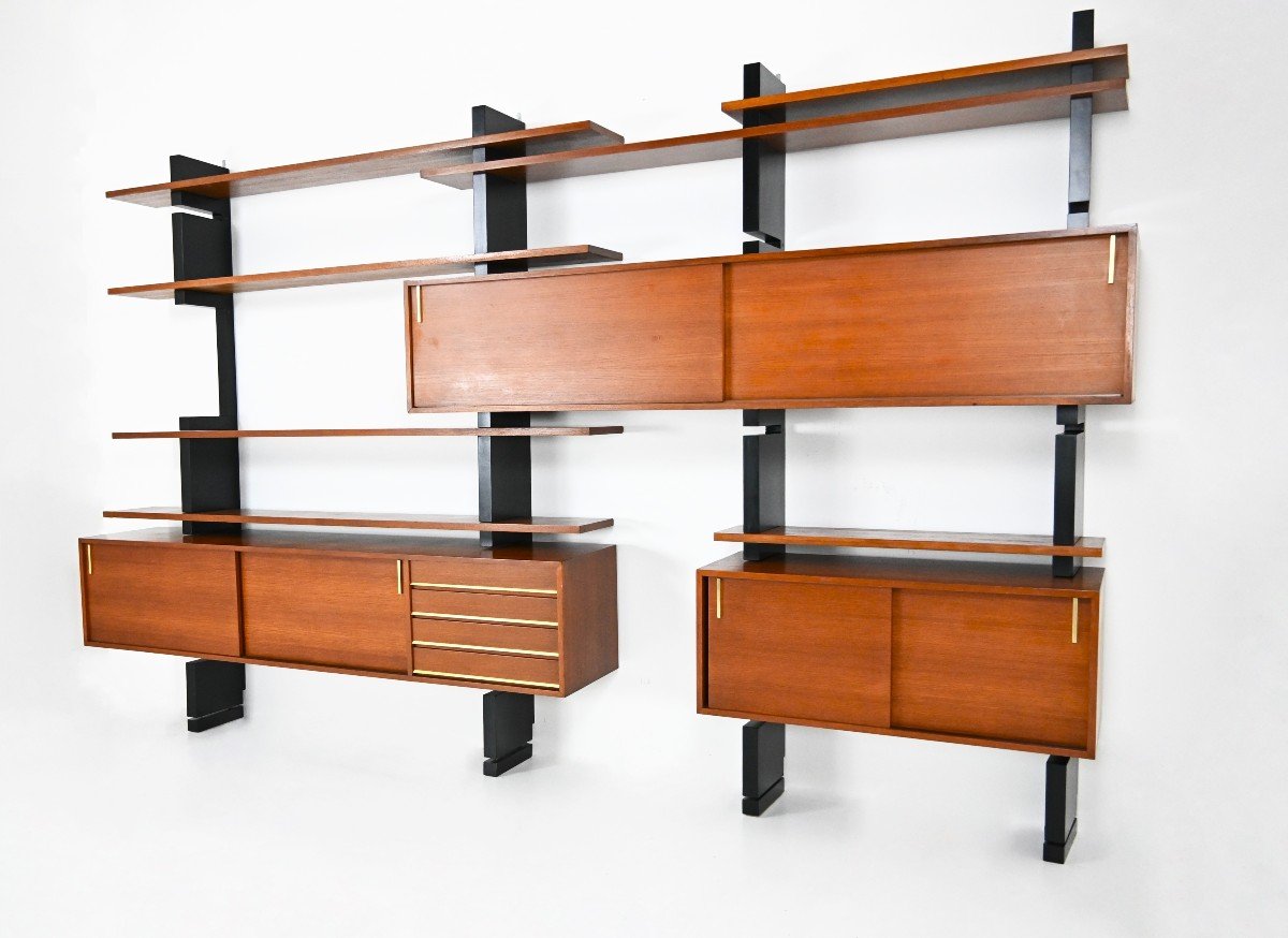 “extenso” Bookcase By Amma Torino, 1960s-photo-1