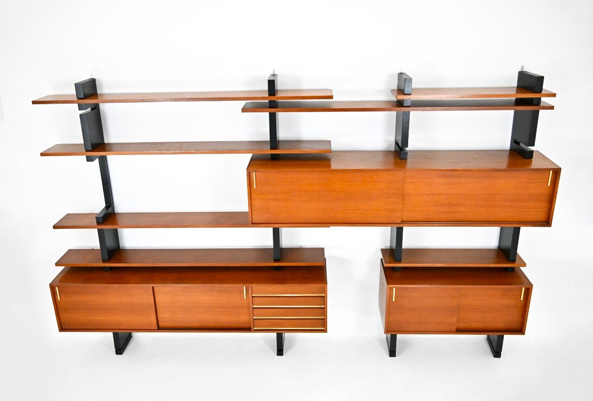 “extenso” Bookcase By Amma Torino, 1960s-photo-2