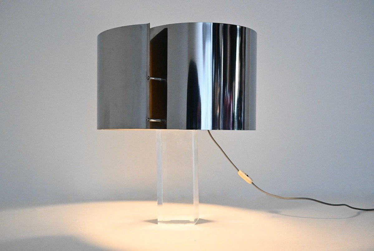 Table Lamp By Gianfranco Fini & Fabrizio Cocchia, 1970s-photo-2