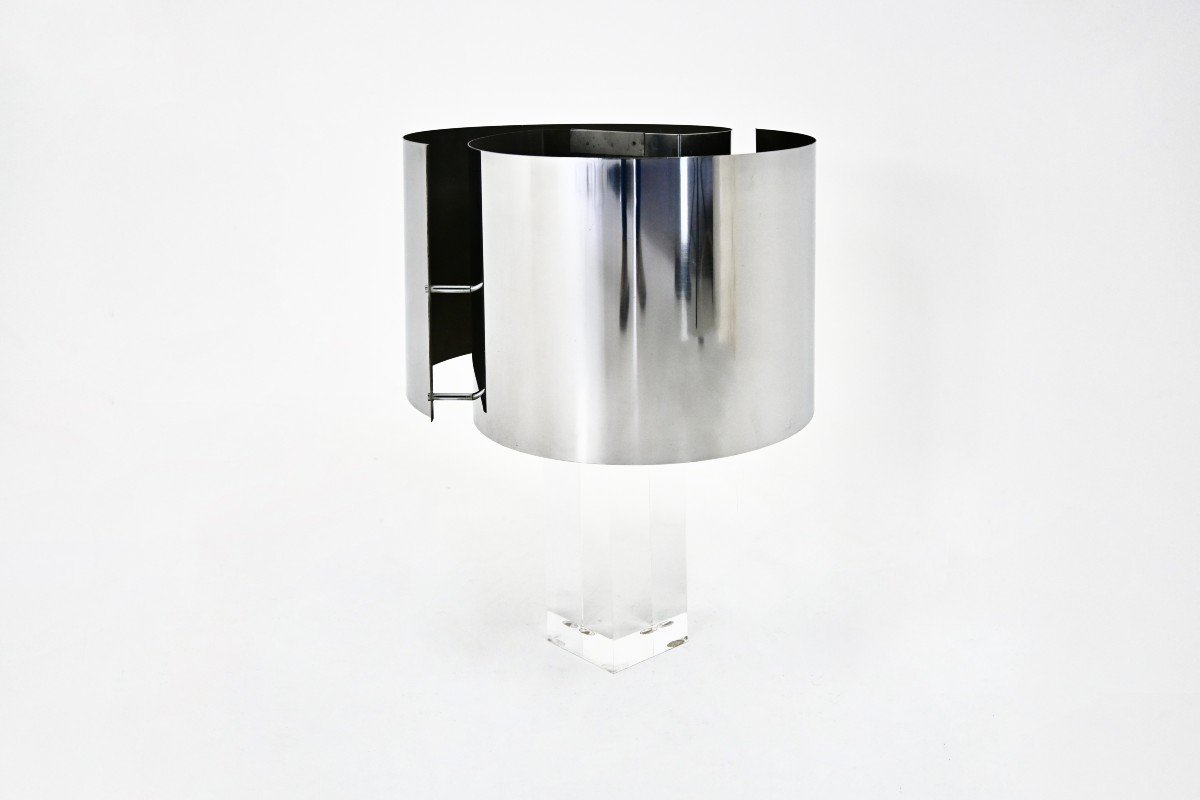 Table Lamp By Gianfranco Fini & Fabrizio Cocchia, 1970s-photo-5