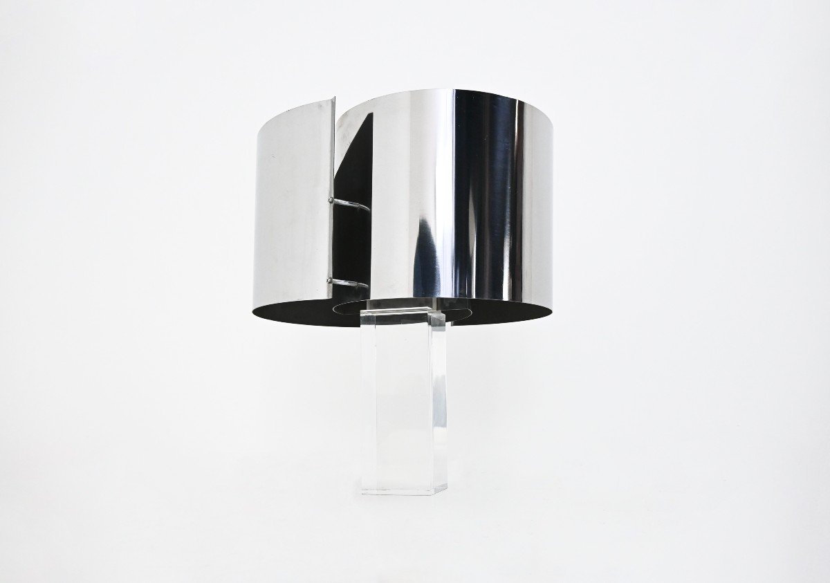 Table Lamp By Gianfranco Fini & Fabrizio Cocchia, 1970s