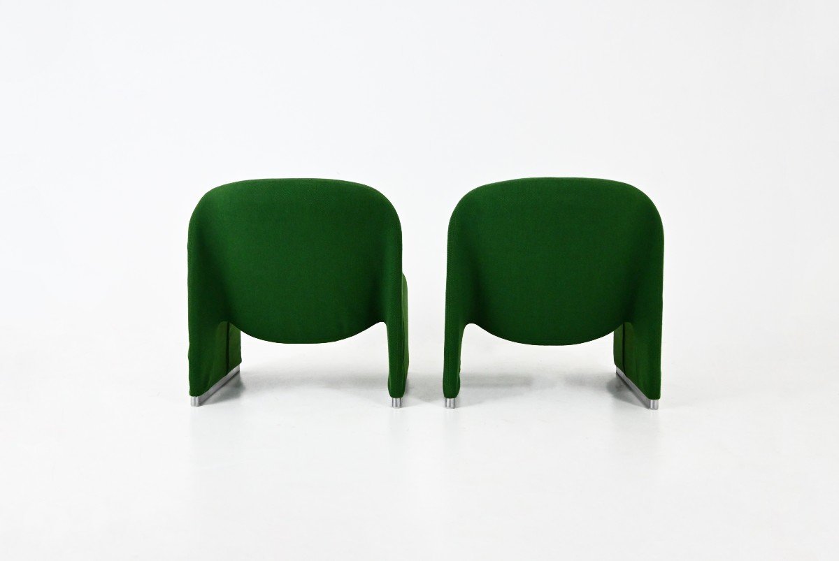 Set Of 2 Alky Armchairs By Giancarlo Piretti For Anonima Castelli, 1970s-photo-3