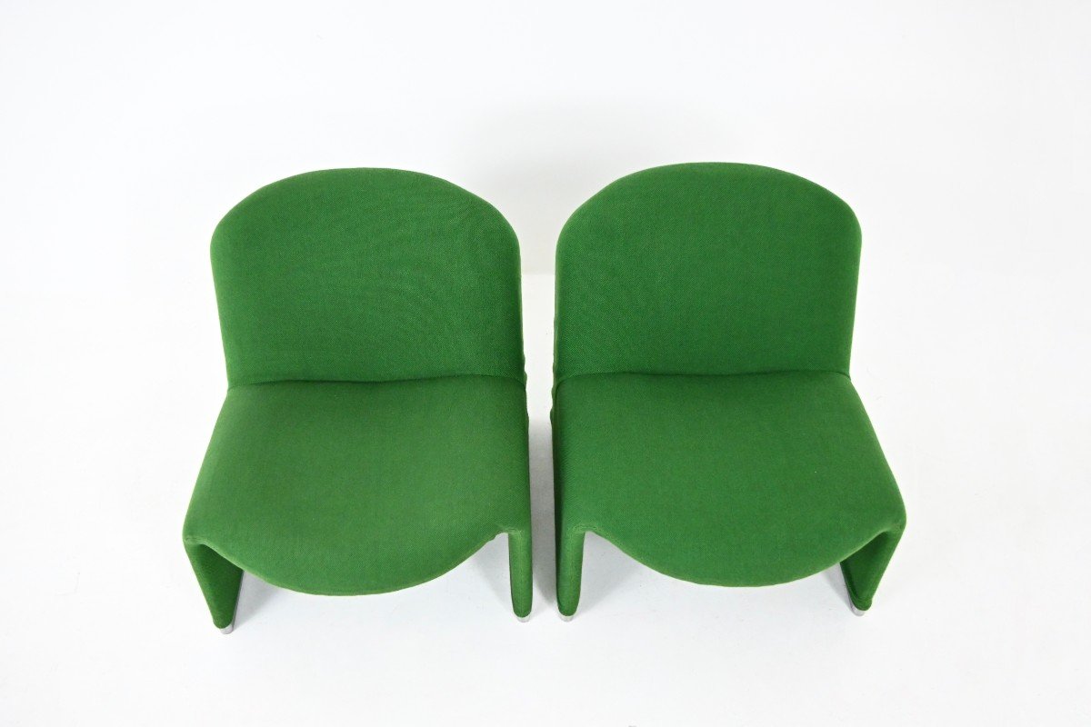 Set Of 2 Alky Armchairs By Giancarlo Piretti For Anonima Castelli, 1970s-photo-5