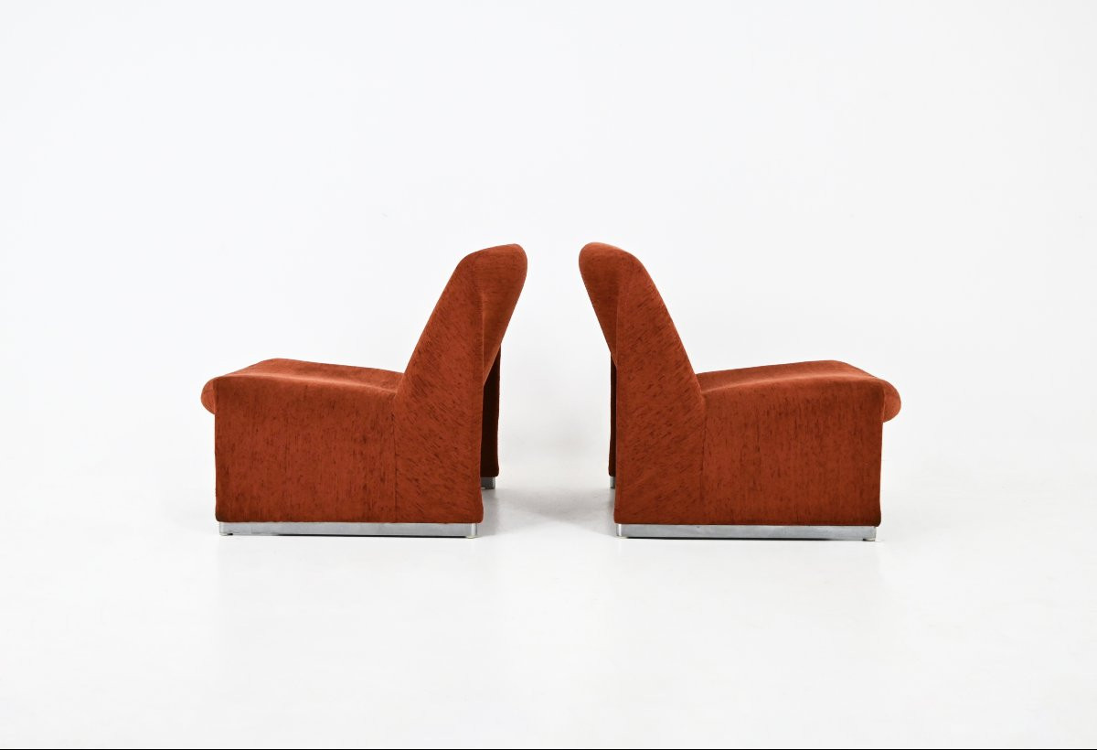 Set Of 2 Alky Armchairs By Giancarlo Piretti For Anonima Castelli, 1970s-photo-3