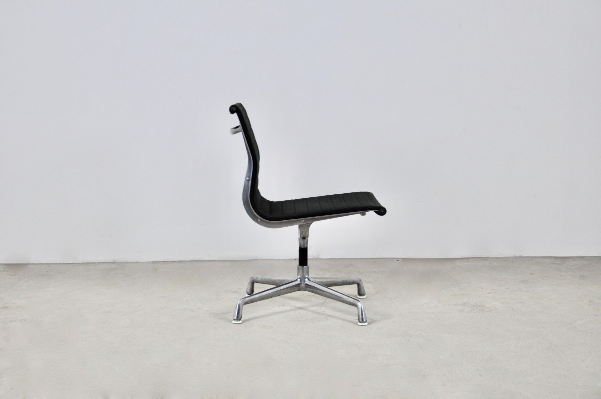 Chaise De Bureau Noire Par Charles &ray Eames Pour Herman Miller, 1960s-photo-5