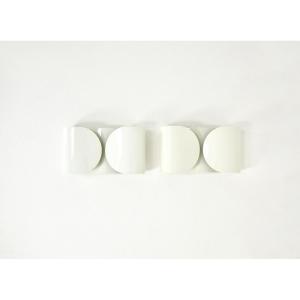 Set Of 2 White Foglio Wall Lamps By Tobia & Afra Scarpa For Flos, 1960s