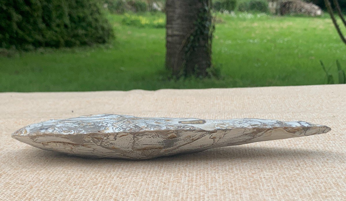 Prehistory, Superb Neolithic Carved Flint Ax, Found In 1979 In Boury (oise)-photo-7