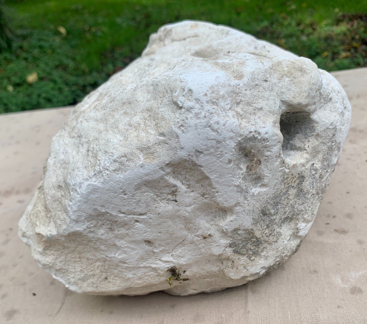 16th Cty Stone Carved Howling Head-photo-4