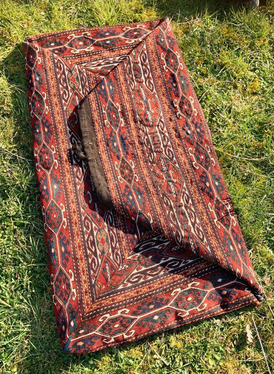 Sac / berceau kilim MAFFRASH Caucase milieu XIXe s