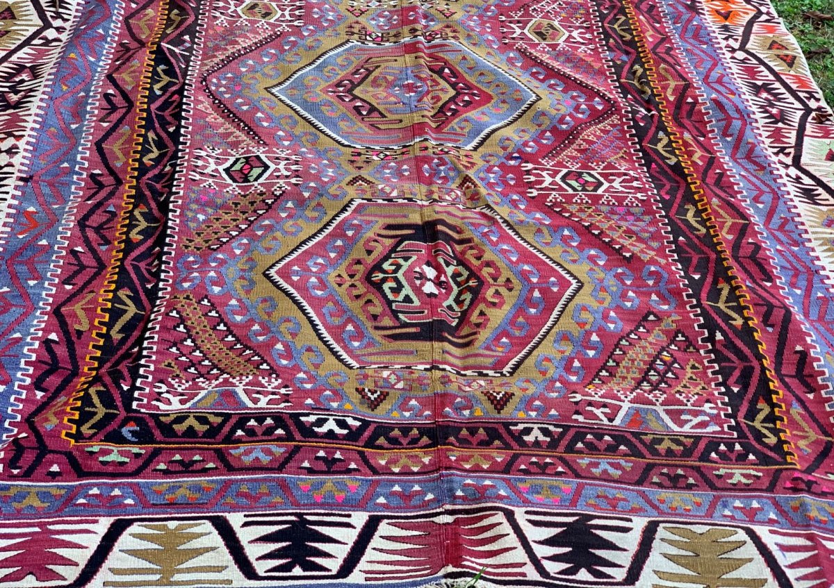 Very Large Kilim, Anatolia, 2nd Half  XIXth Cty-photo-2