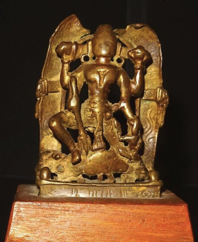 Proantic: Vishnu Bronze Statue, India XVIIth Cty