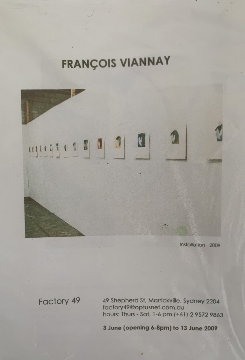 Cubisme, 4 dessins d'atelier thème du portrait, François VIANNAY (1943- )-photo-8
