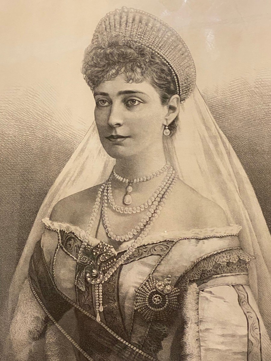 Portrait Of Tsarina Aleksandra Fedorovna-photo-4