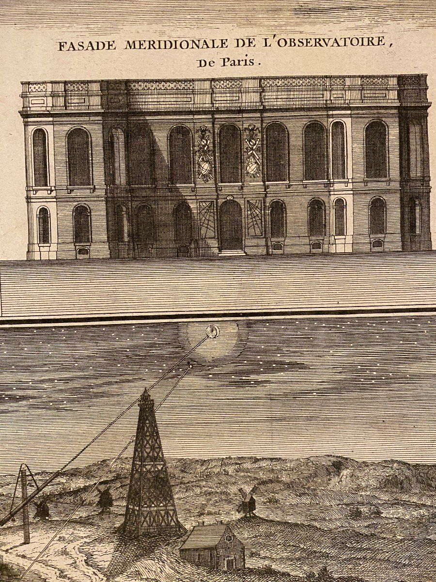 l'Observatoire De Paris, Antoine Coquart, Gravure XVIIe-photo-2