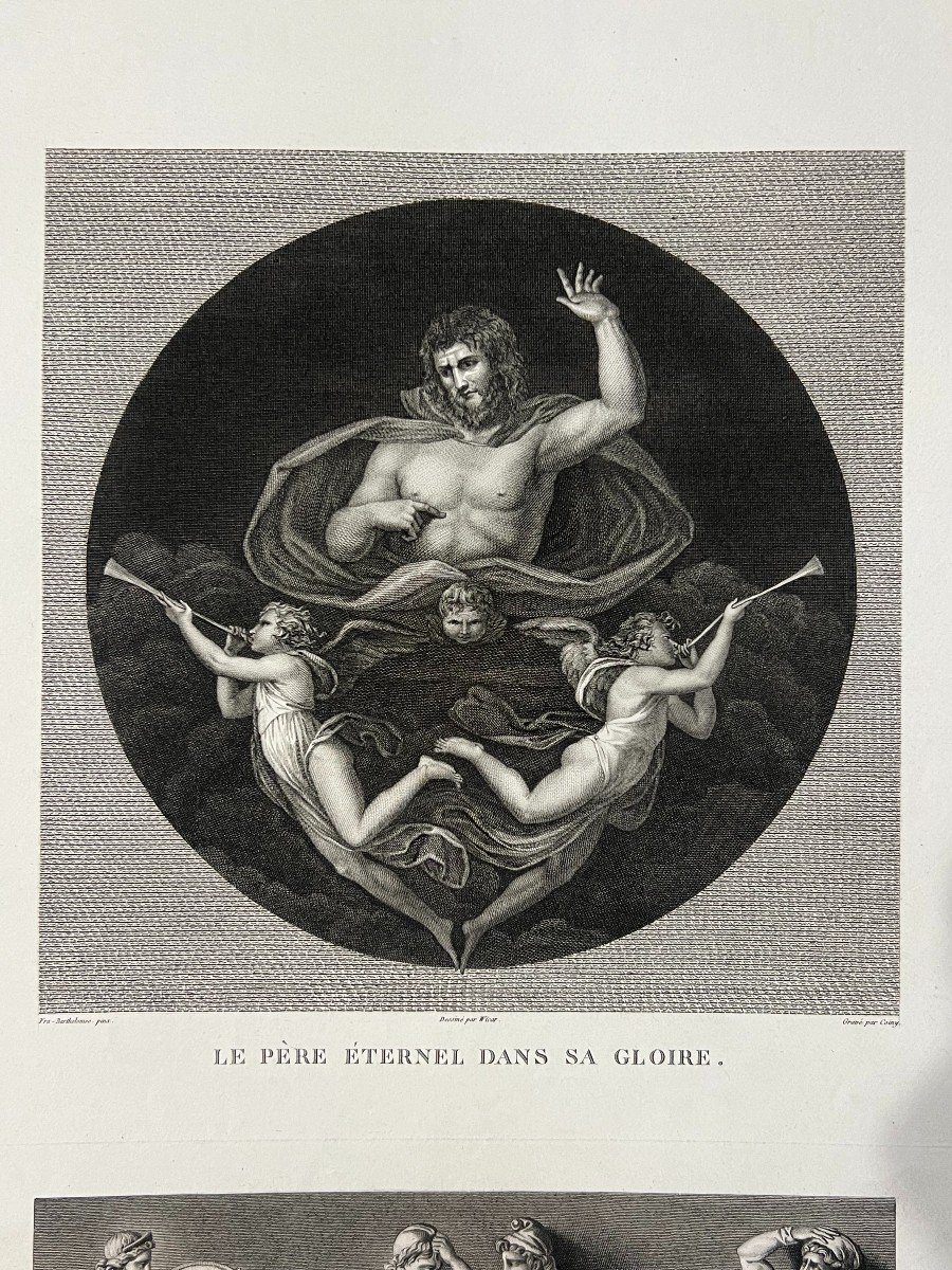 The Eternal Father In His Glory, Fra Bartolomeo, Etching-photo-1