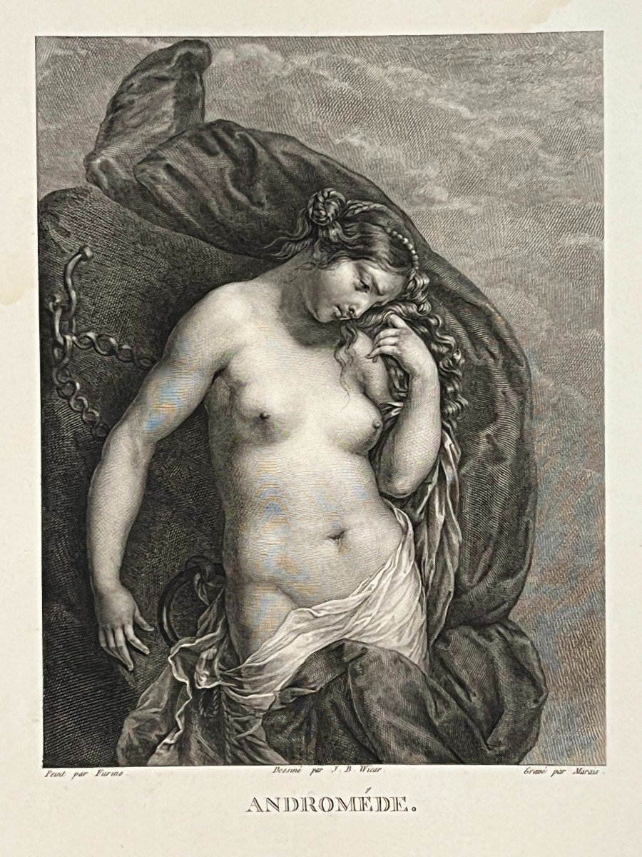 Andromeda, Furino, Etching