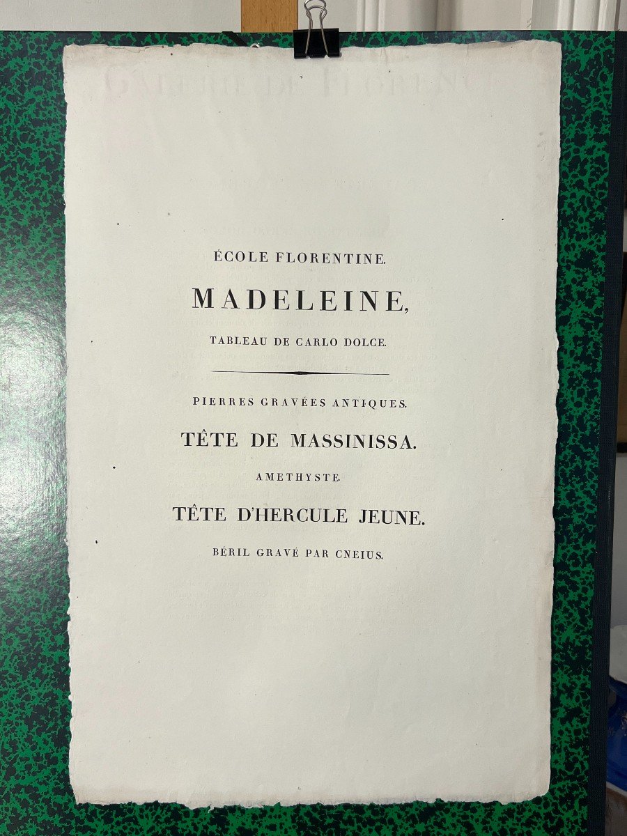 Madeleine, Carlo Dolce, Eau Forte-photo-2