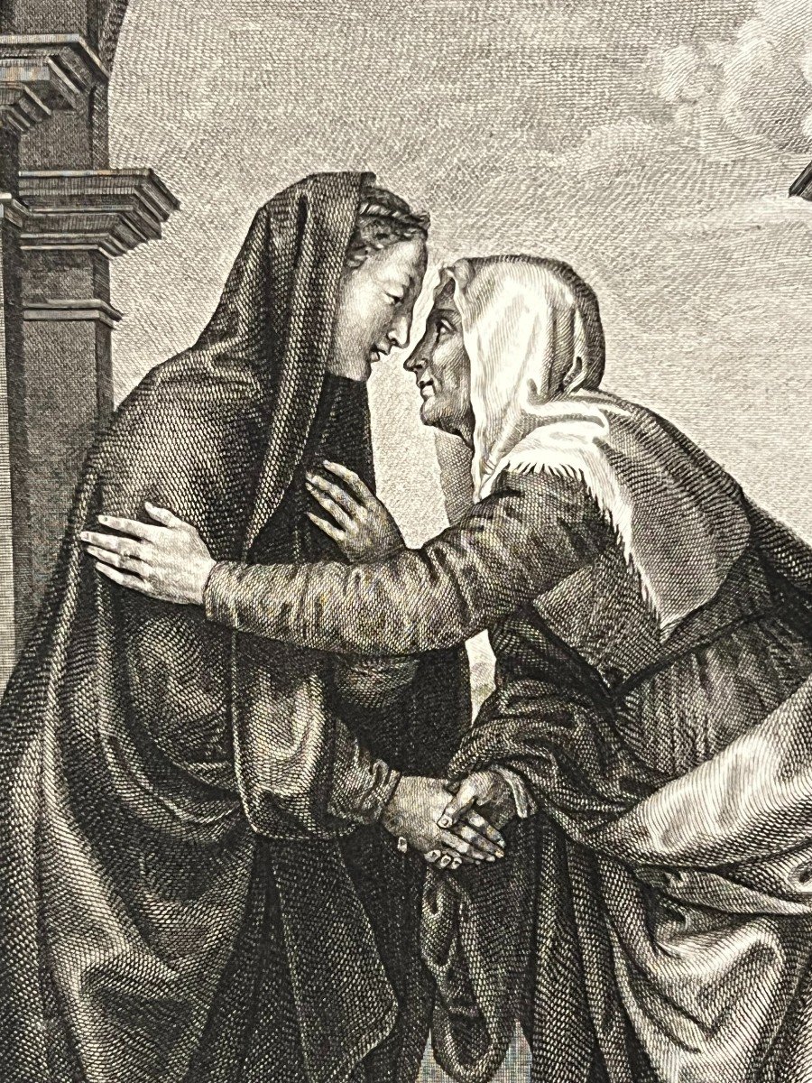 The Visitation, Mariotto Albertinelli, Etching-photo-2