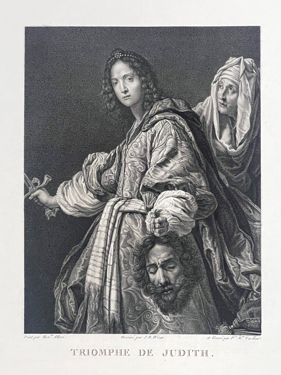 Triomphe De Judith, Alexandre Allori, Eau Forte