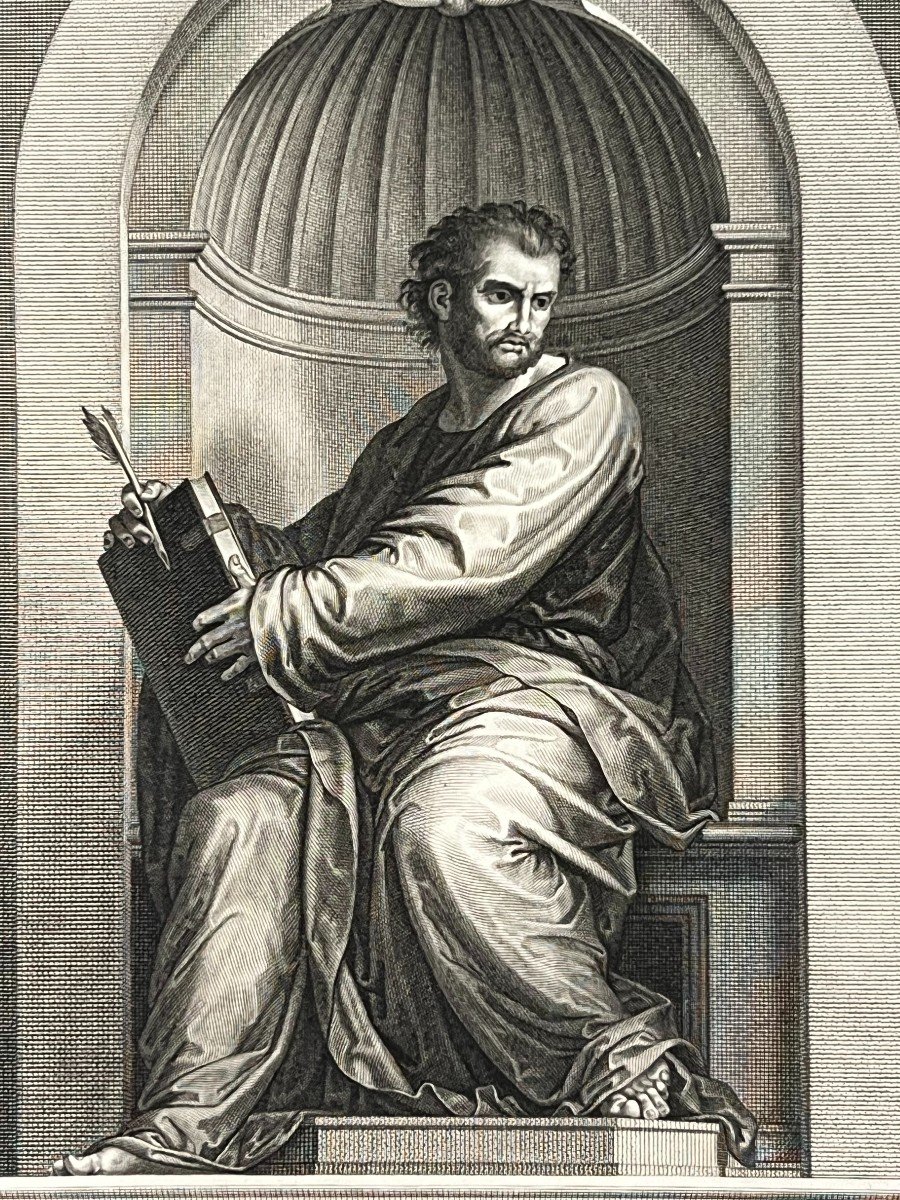 l'Evangeliste Saint-marc, Fra-bartoloméo, Eau-forte