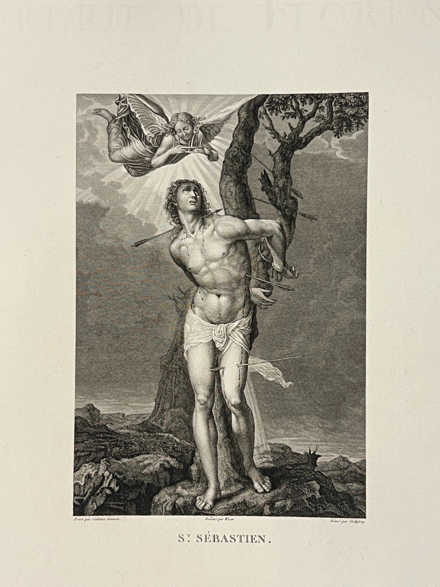 Saint Sebastian, Sodoma, Etching-photo-2