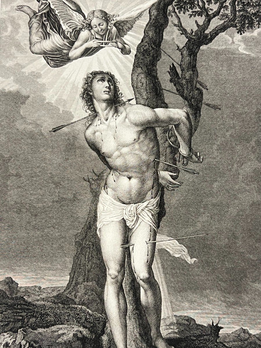 Saint Sebastian, Sodoma, Etching-photo-3