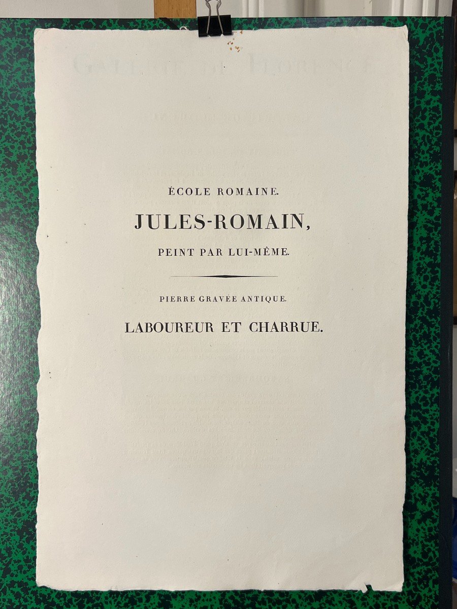 Jules Romain, Autoportrait, Eau Forte-photo-2