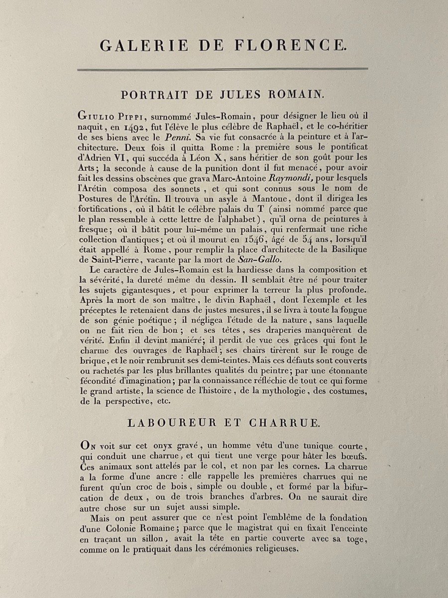 Jules Romain, Autoportrait, Eau Forte-photo-4