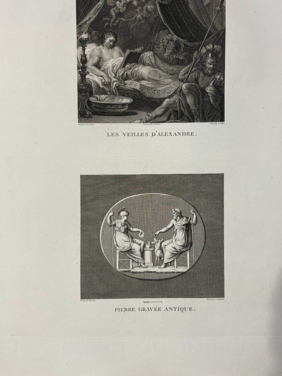 Alexander's Vigils, Ciro Ferri, Etching-photo-3