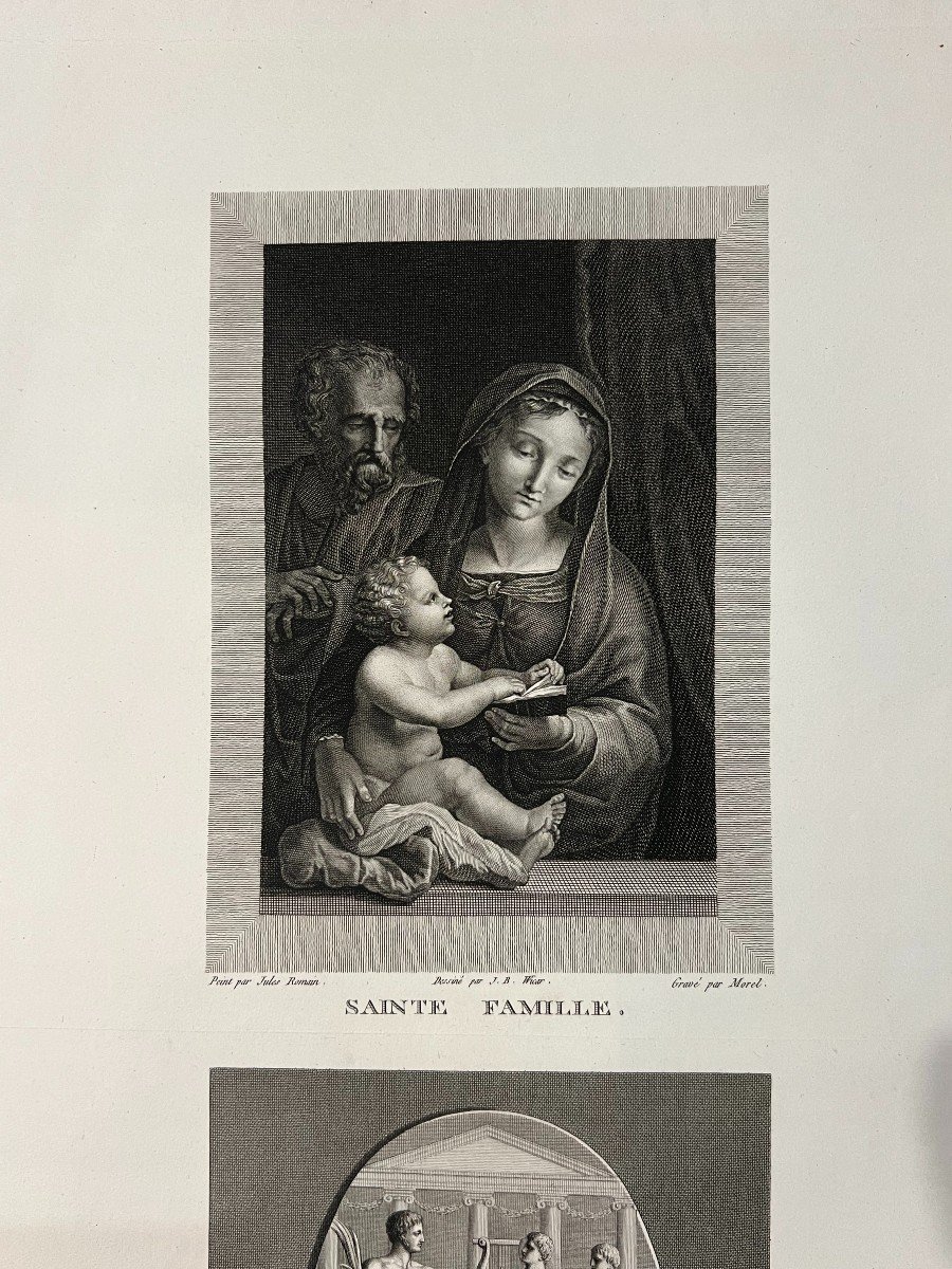 Holy Family, Jules Romain, Etching-photo-2