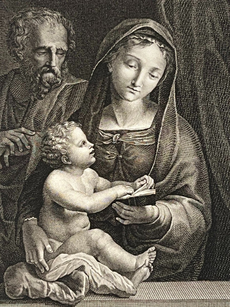 Holy Family, Jules Romain, Etching-photo-4