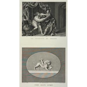 The Chastity Of Joseph, Biliverti, Etching