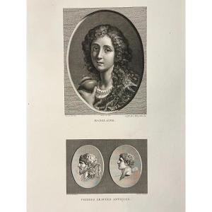 Madeleine, Carlo Dolce, Etching