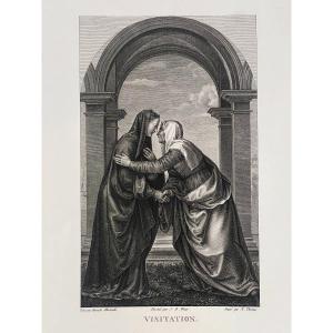 La Visitation, Mariotto Albertinelli, Eau Forte