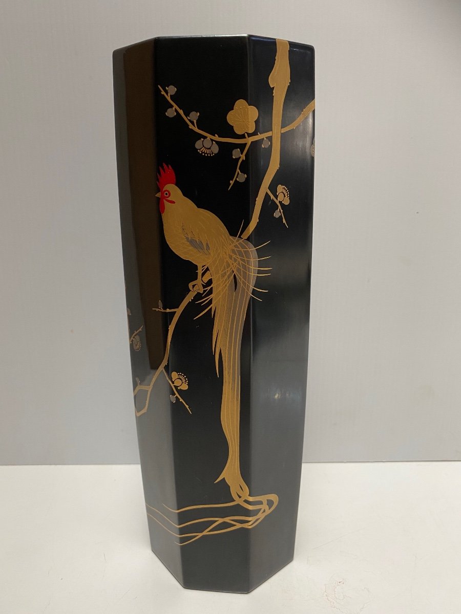 Japanese Lacquer Vase 1930