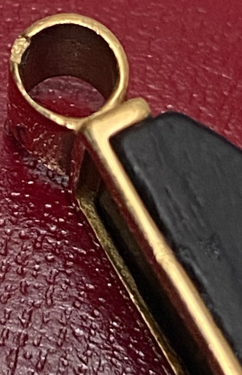 Gold And Ebony Pendant-photo-4