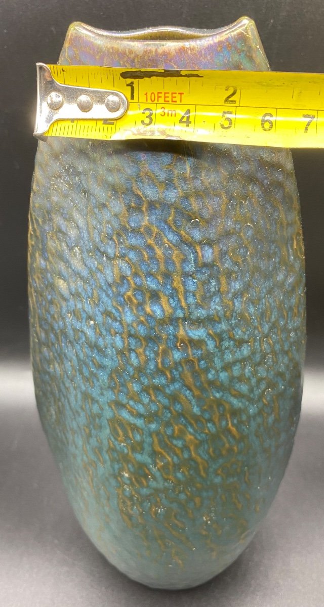 Ceramic Vase Jean Gaziello Vallauris Circa 1900-photo-6