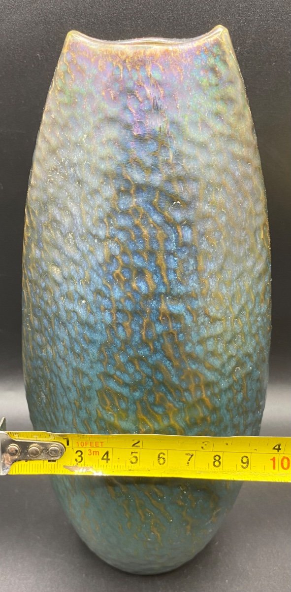 Ceramic Vase Jean Gaziello Vallauris Circa 1900-photo-7