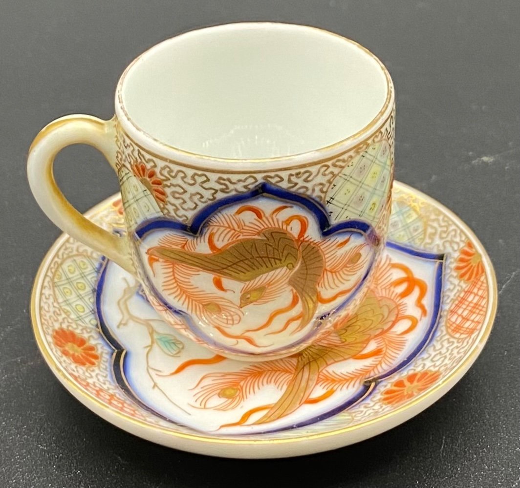 Imari Doll Porcelain Cup Circa 1900-photo-3