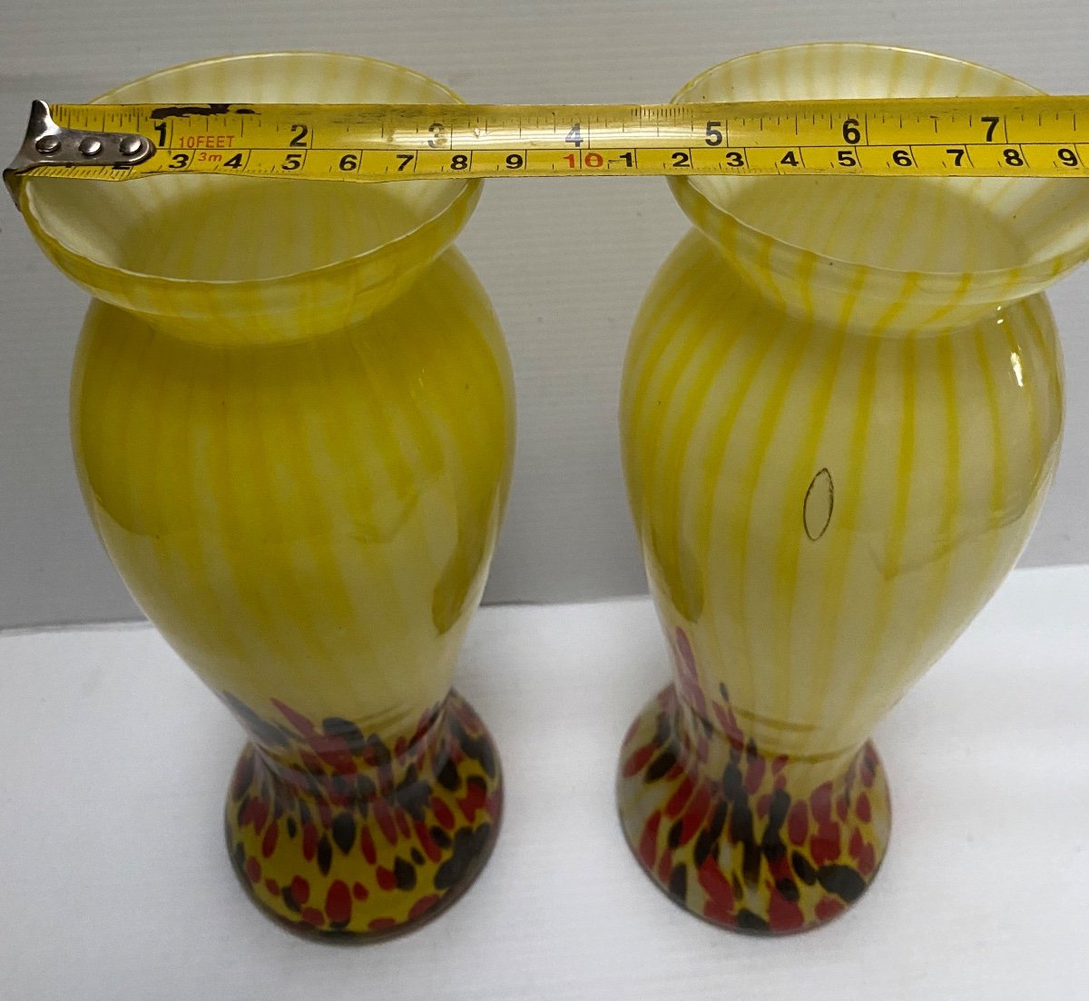 Paire De Vases Pantin Vers 1920-photo-6