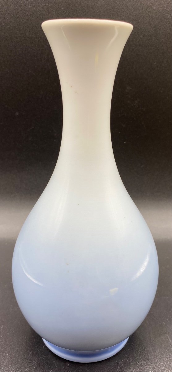 Copenhagen Porcelain Vase Circa 1960-photo-3