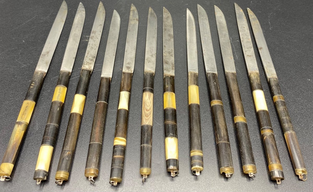 A Suite Of Twelve Caucasian Knives From The Nineteenth-photo-2