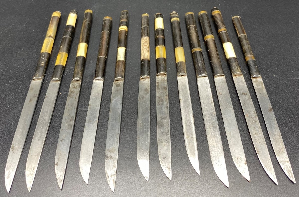 A Suite Of Twelve Caucasian Knives From The Nineteenth-photo-3