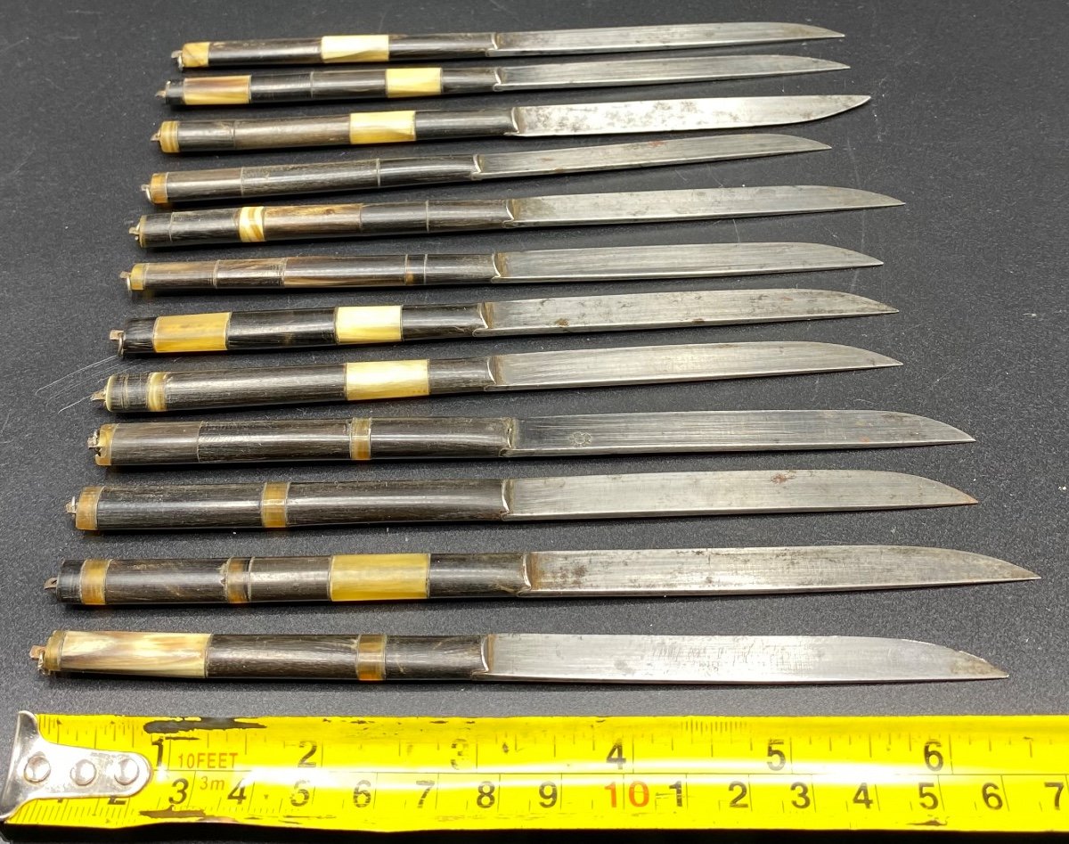 A Suite Of Twelve Caucasian Knives From The Nineteenth-photo-4