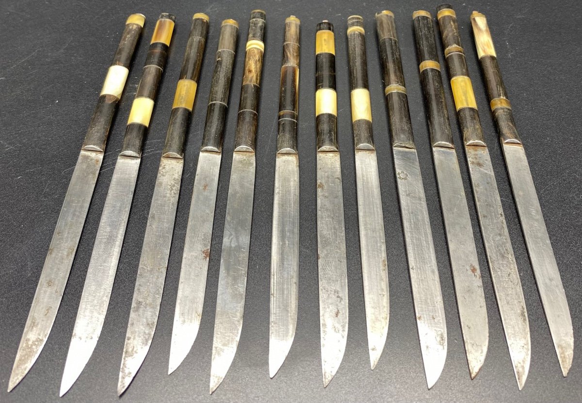 A Suite Of Twelve Caucasian Knives From The Nineteenth