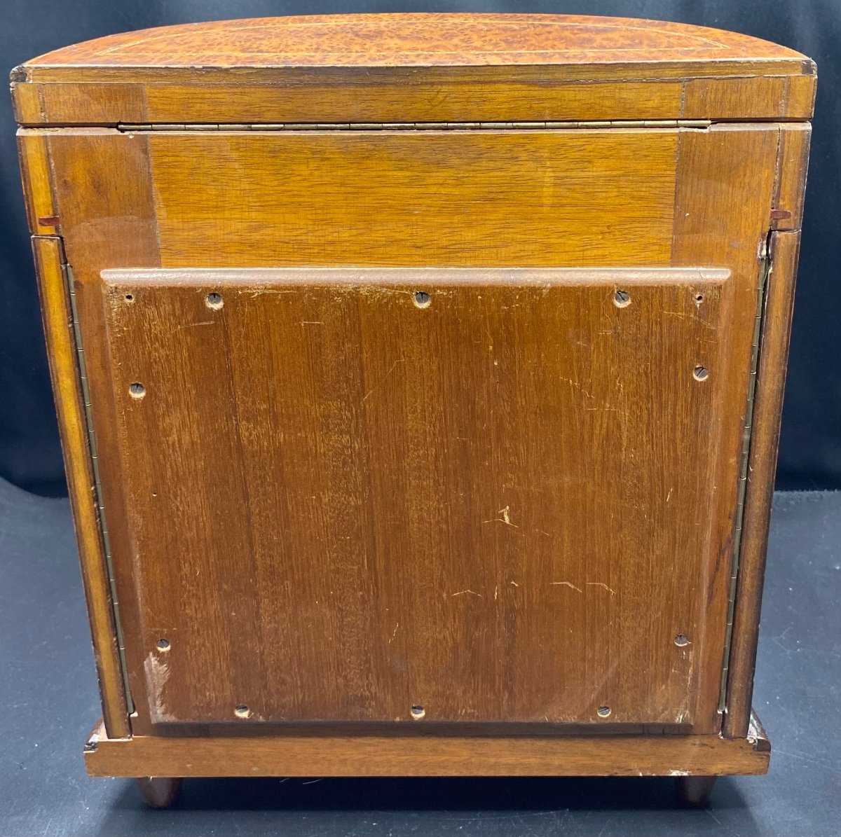 French Manicure And Jewelry Marquetry Box 1925-photo-3